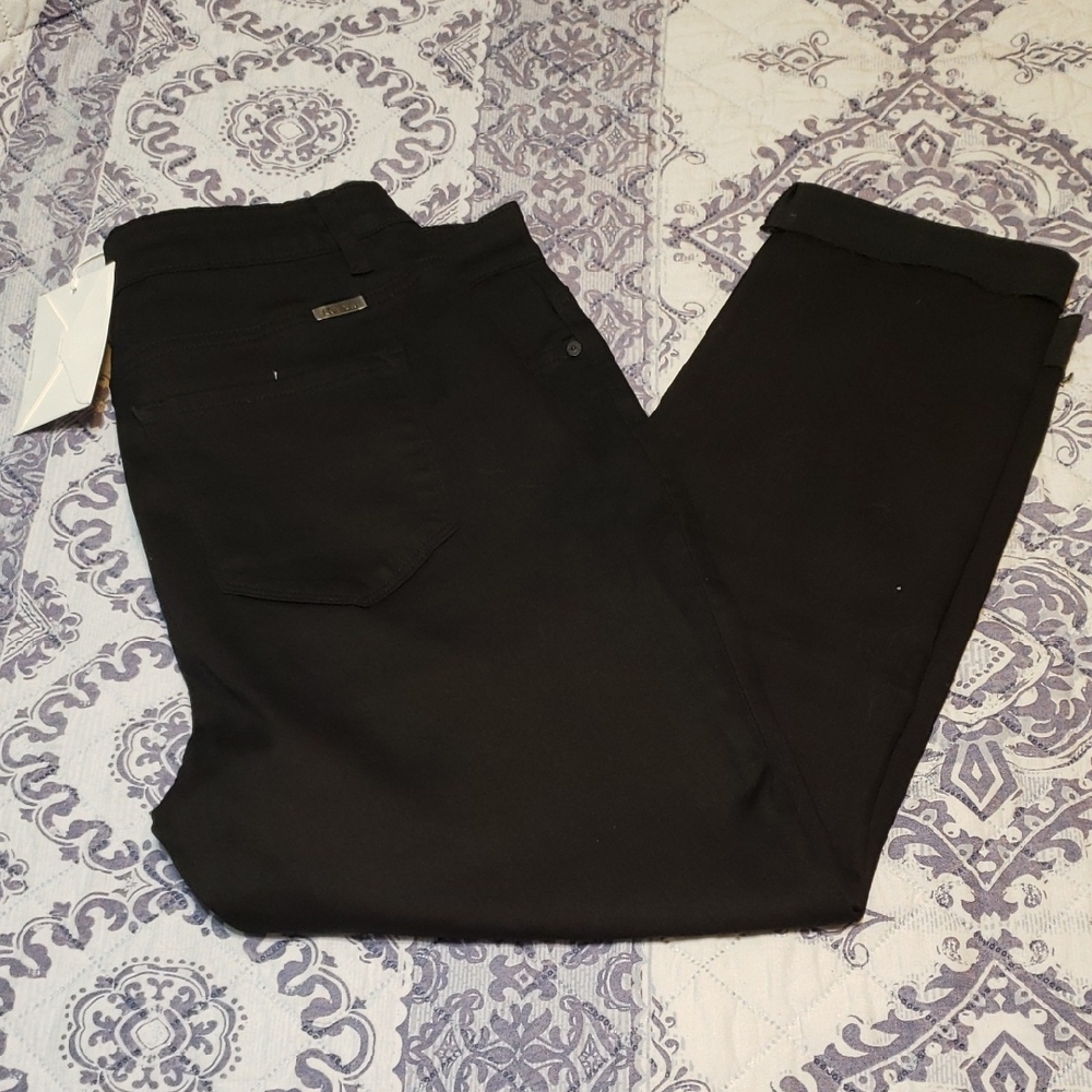 Kancan Black Cropped High-rise Skinny Jeans 15
